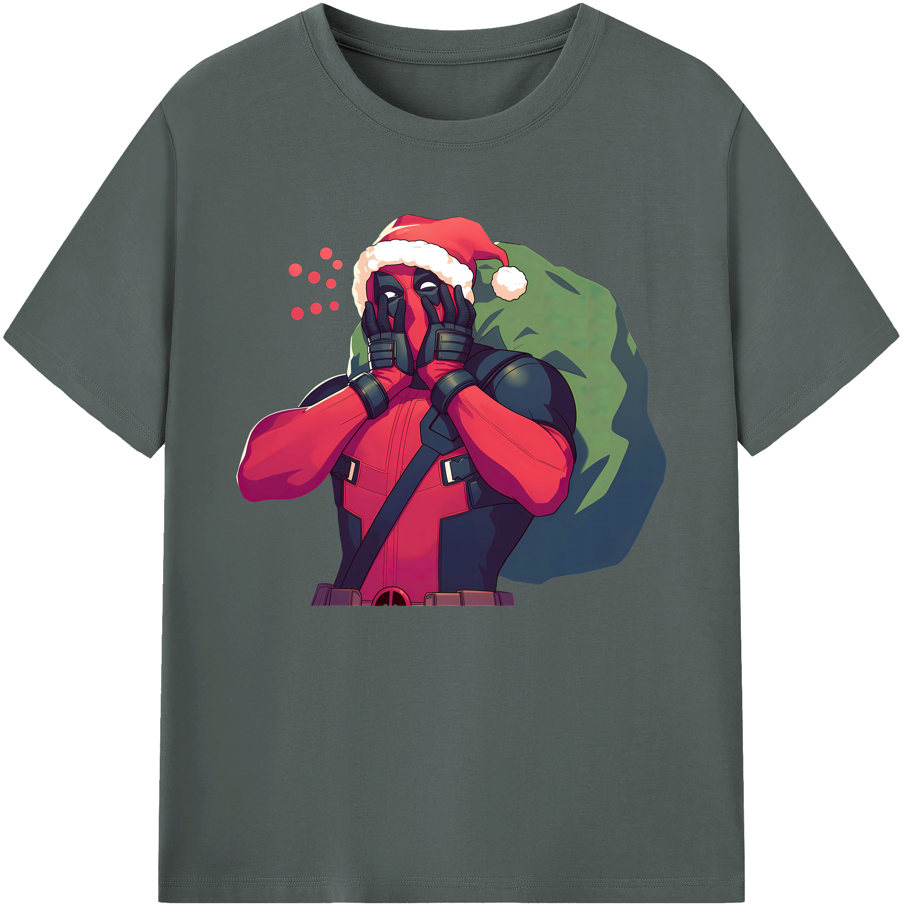 （画像用） Deadpool デッドプール 綿100％ メンズ半袖Tシャツ｜肌触りやわらか＆通気性